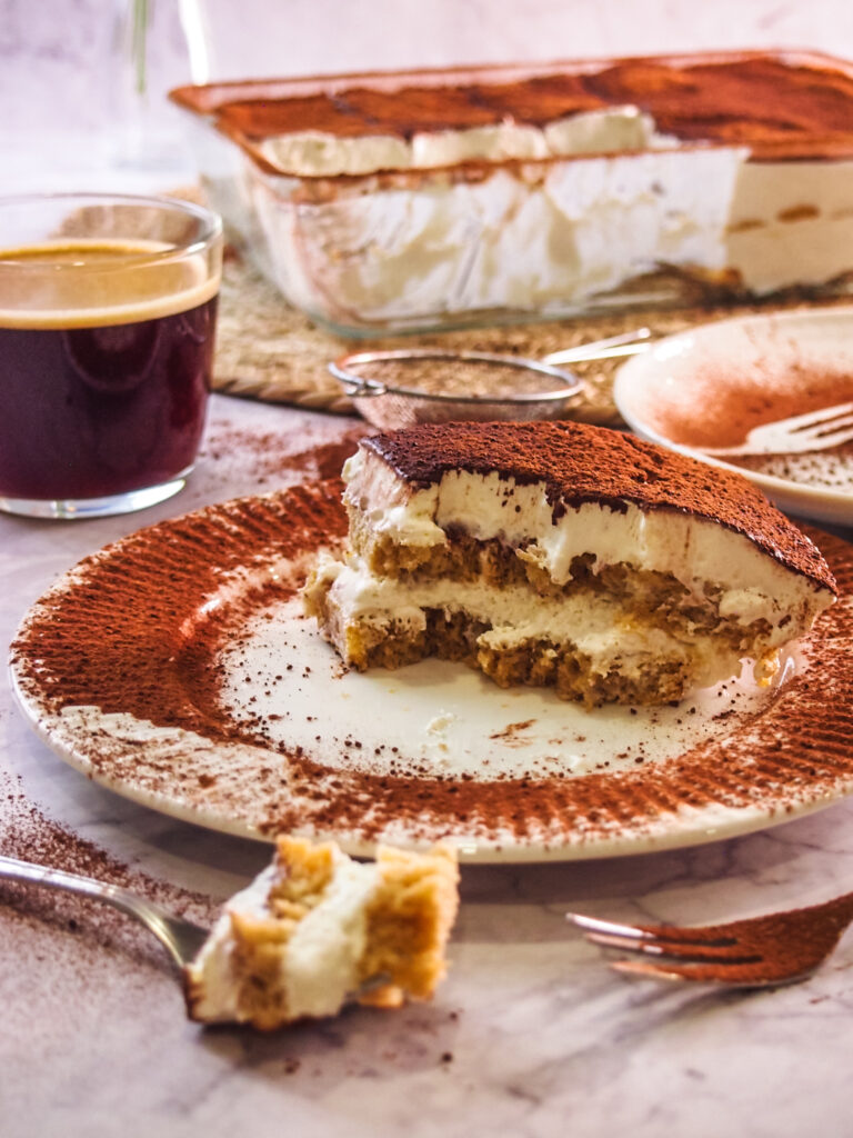 Tiramisu mit Kaffee