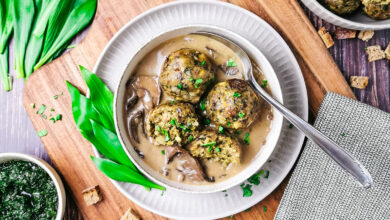Bärlauchknödel