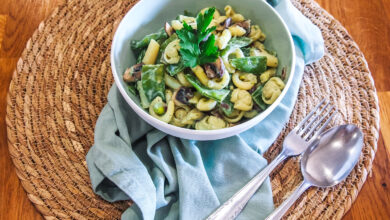 Nudelsalat mit Spargel